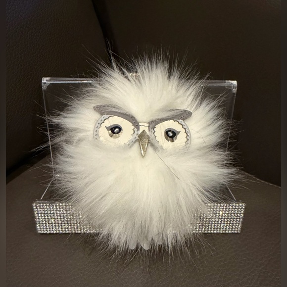 kate spade Accessories - Kate Spade White Owl Key & Bag Charm